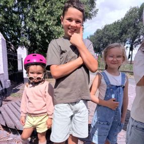 Charlotte, Gezin in De Panne