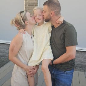 Mariska, Gezin in Lievegem