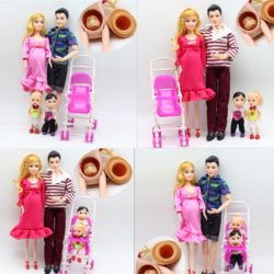 barbie embarazada y familia
