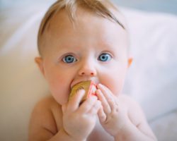Cómo prevenir accidentes infantiles, bebé llevándose juguete a la boca