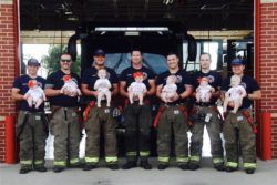 Paternidad contagiosa, 7 bomberos son padres en 14 meses