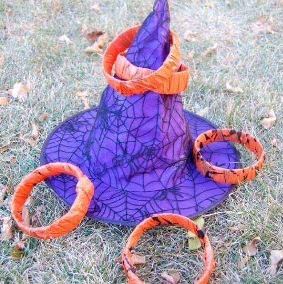 Juegos de Halloween para niños sombrero bruja