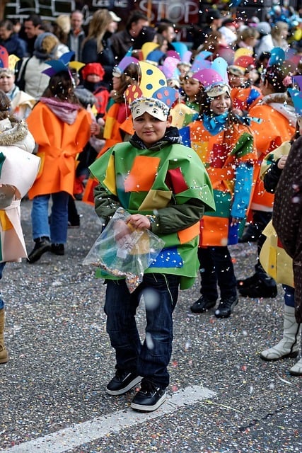 bambini a carnevale vestiti di carnevale fai da te