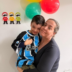 Fernanda, Família em Criciúma