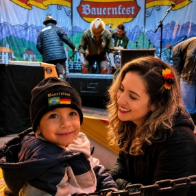 Thayná, Família em Saquarema