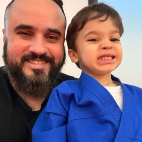Caio, Family in Santos