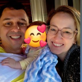 Aline, Família em Curitiba