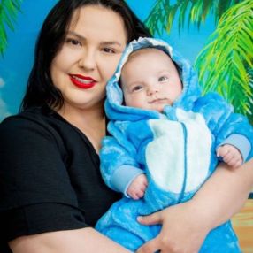 Hellen, Família em Santos