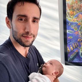 Arnaldo Cézar, Família em Serra