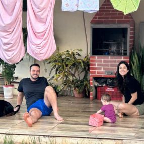 Clément, Família em Foz do Iguaçu