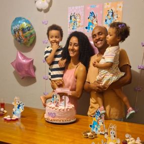 Rafaela, Família em Ribeirão das Neves