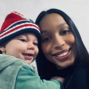 Elaine, Família em São Vicente