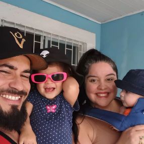 Débora, Family in Curitiba