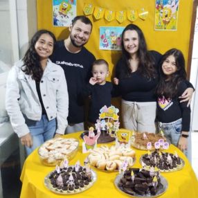 Mirelle, Família em Viamão