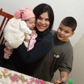 Milena, Família em São João de Meriti