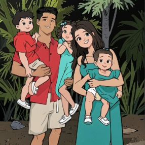 Lais, Família em Parnaíba