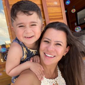 Trissiane, Família em Canoas