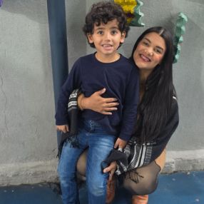 Carolina, Família em Petrópolis