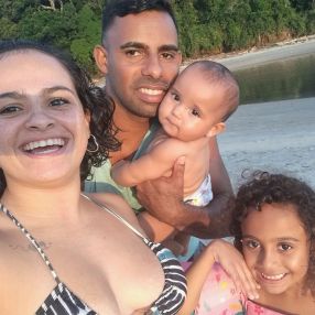 Vitória, Família em São Sebastião