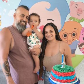 Janaina Aparecida, Family in Caraguatatuba