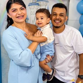 Mabio, Família em Goiânia