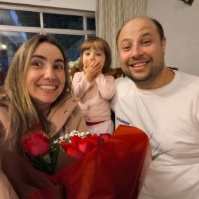 Kristine, Família em São Paulo