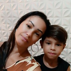 CLAUDINEIA, Família em Guarujá