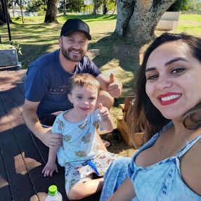 Franciele, Family in Montenegro