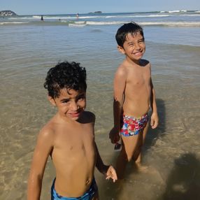 Pri, Família em Guarujá