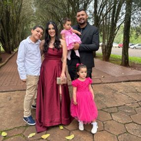 Larissa, Família em Primavera do Leste