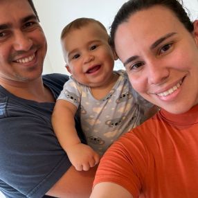 Juliane, Família em Paulínia
