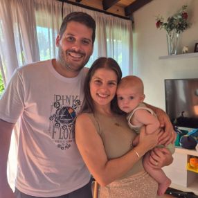 Marina, Família em Mogi-Guaçu