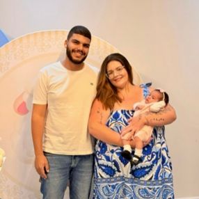 Gabrielly, Family in Anápolis