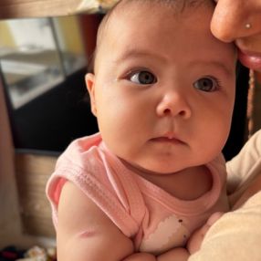 Thaissa, Família em Mongaguá