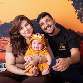 Gabrielly, Família em Caieiras