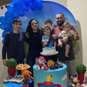 Viviane, Família em Laguna