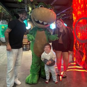 Caroline, Family in Camboriú