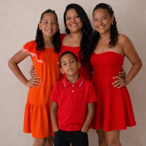 Angelica, Família em Ribeira do Pombal