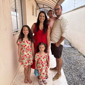 Laryssa, Família em Pouso Alegre