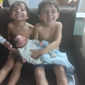 Aline, Família em Barra Velha