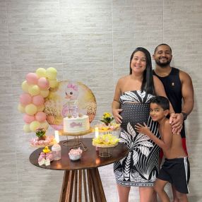 Nathalia, Família em Magé