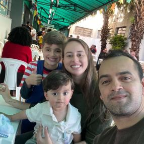 Leticia, Família em São Caetano do Sul