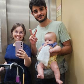 Aline, Família em São Vicente