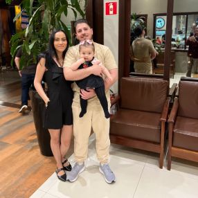 Aline, Family in Cascavel