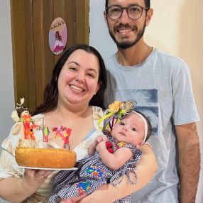 Nathália, Família em Rio Branco