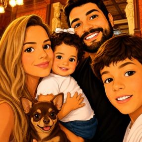 Amanda, Família em Belém