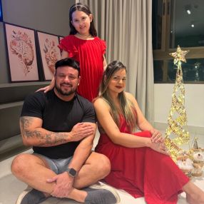 Flávia, Família em Campinas