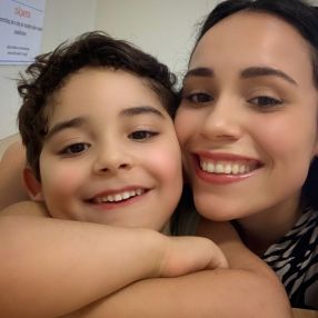 Giulia, Família em Duque de Caxias