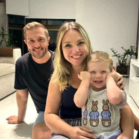 Renne, Família em Santos