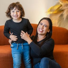 Kassia Caroline, Família em Santa Maria